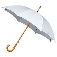 Automatyczna damska parasolka w kolorze białym