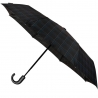 Wielokolorowy parasol automatyczny w kratkę firmy Impliva