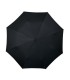 Klasyczna, automatyczna parasolka damska z włóknem, do torebki, czarna