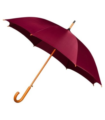 Automatyczna damska parasolka w kolorze bordowym