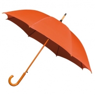 Automatyczna damska parasolka w kolorze pomarańczowym