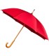 Automatyczna damska parasolka w kolorze czerwonym