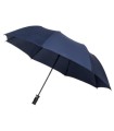 Automatyczny składany parasol męski XL średnica 123 cm bardzo mocny, granatowy