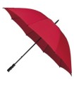 Parasol holenderski XL średnica 131 cm stelaż włókno mocny IMPLIVA, czerwony