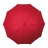 Bardzo duża wytrzymała damska parasolka w kolorze czerwonym