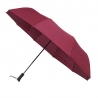 Automatyczny, składany bardzo mocny parasol męski XXL 120 cm, bordowy