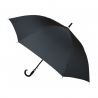 Czarna składana bardzo duża parasolka rodzinna marki Parasol, 130 cm