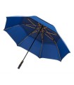 Automatyczny super mocny parasol XXL średnica 133 cm, włókno, IMPLIVA, niebieski