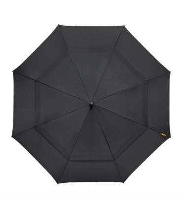 Automatyczny bardzo duży XXL niezwykle mocny parasol czarny