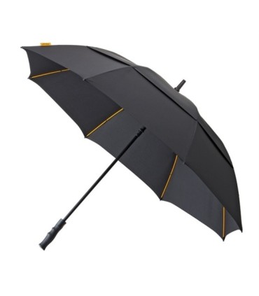 Automatyczny bardzo duży XXL niezwykle mocny parasol czarny