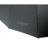 Ekskluzywna bardzo duży, mocny parasol Bugatti, czarna