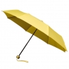 Klasyczna damska składana parasolka w kolorze żółtym