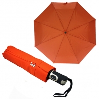 Bardzo mocna automatyczna parasolka Doppler, pomarańczowa