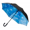 Duża parasolka z motywem chmurek
