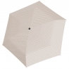 Wytrzymała PŁASKA parasolka Doppler Carbonsteel, geometryczny wzór