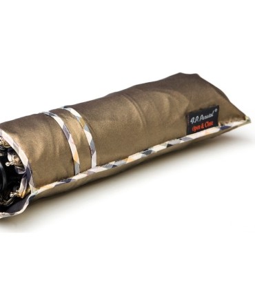 Automatyczna brązowa parasolka damska marki Parasol