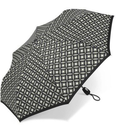 Automatyczna parasolka damska Pierre Cardin biała we wzory