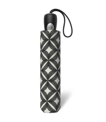 Automatyczna parasolka damska Pierre Cardin biała we wzory