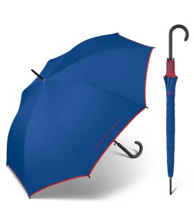 Automatyczna parasolka Benetton jednokolorowa z kontrastową obwódką