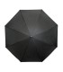 Parasol odwrócony "Revers" z podwójnym materiałem dwa kolory: czarny + inny