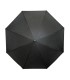 Parasol odwrócony "Revers" z podwójnym materiałem dwa kolory: czarny + inny
