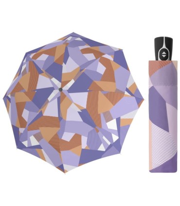 Wytrzymała AUTOMATYCZNA parasolka Doppler Fiber Magic wzorzysta