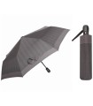 Automatyczny elegancki parasol męski marki Parasol, Carbon Steel, szary w jodełkę