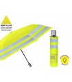 Automatyczny parasol damski PERLETTI Technology odblaskowy duży, żółty