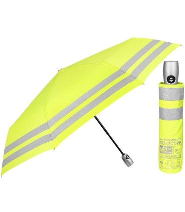 Automatyczny parasol damski Perletti Technology odblaskowy duży