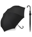 Automatyczny parasol męski bardzo duży HAPPY RAIN,  średnica 130 cm, czarny