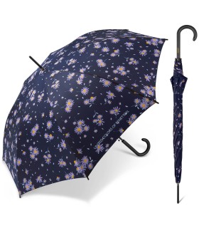 Automatyczna parasolka Benetton we wzory kwiaty