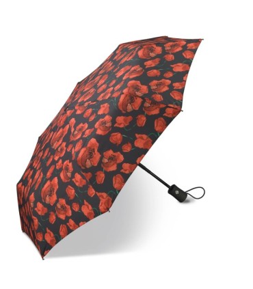 Parasolka AUTOMATYCZNA Happy Rain w kwiaty