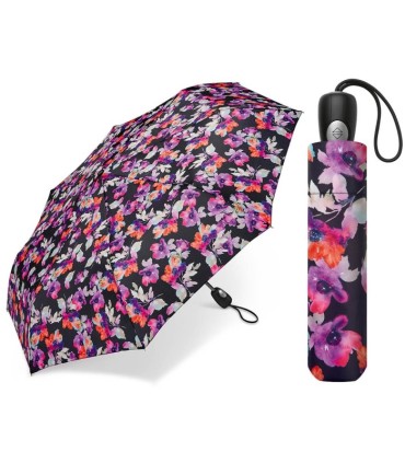  Automatyczna mocna ekskluzywna parasolka Pierre Cardin, kwiaty