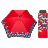 Kieszonkowa parasolka ULTRA MINI polskiej marki PARASOL, wzorzysta