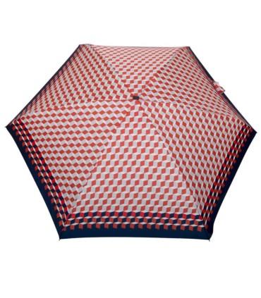 Kieszonkowa parasolka ULTRA MINI polskiej marki PARASOL, wzorzysta