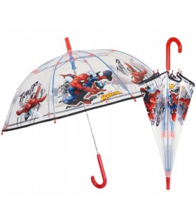 Parasolka dziecięca przezroczysta bezpieczna PERLETTI Spiderman