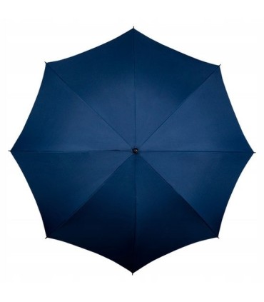 Duża automatyczna damska parasolka w kolorze granatowym