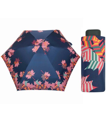 Kieszonkowa parasolka ULTRA MINI polskiej marki PARASOL, wzorzysta