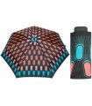 Kieszonkowa parasolka ULTRA MINI polskiej marki PARASOL, wzorzysta
