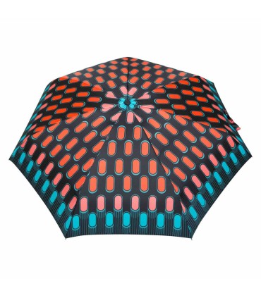 Kieszonkowa parasolka ULTRA MINI polskiej marki PARASOL, wzorzysta
