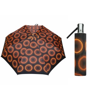 Automatyczna parasolka damska Carbon Steel polskiej marki Parasol, elegancka rączka