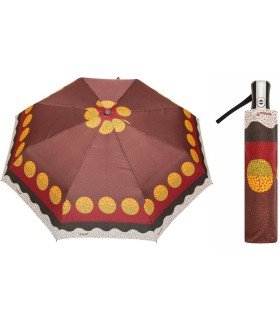 Automatyczna parasolka damska Carbon Steel polskiej marki Parasol, elegancka rączka