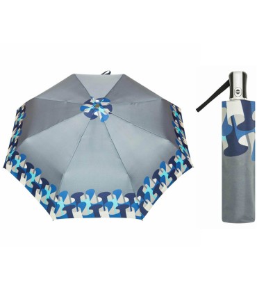 Automatyczna parasolka damska Carbon Steel polskiej marki Parasol, elegancka rączka