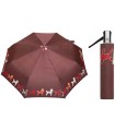 Automatyczna parasolka damska Carbon Steel polskiej marki Parasol, elegancka rączka
