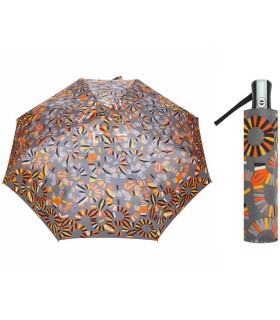 Automatyczna parasolka damska Carbon Steel polskiej marki Parasol, elegancka rączka
