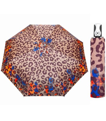 Automatyczna wytrzymała parasolka damska z włóknem szklanym polskiej marki Parasol