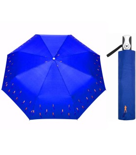 Automatyczna wytrzymała parasolka damska z włóknem szklanym polskiej marki Parasol