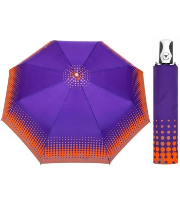 Automatyczna wytrzymała parasolka damska z włóknem szklanym polskiej marki Parasol