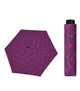 Parasolka damska do kieszeni lub torebki DOPPLER Fiber Havanna tylko 140 g, fioletowa