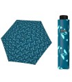 Parasolka damska do kieszeni lub torebki DOPPLER Fiber Havanna tylko 140 g, niebieska